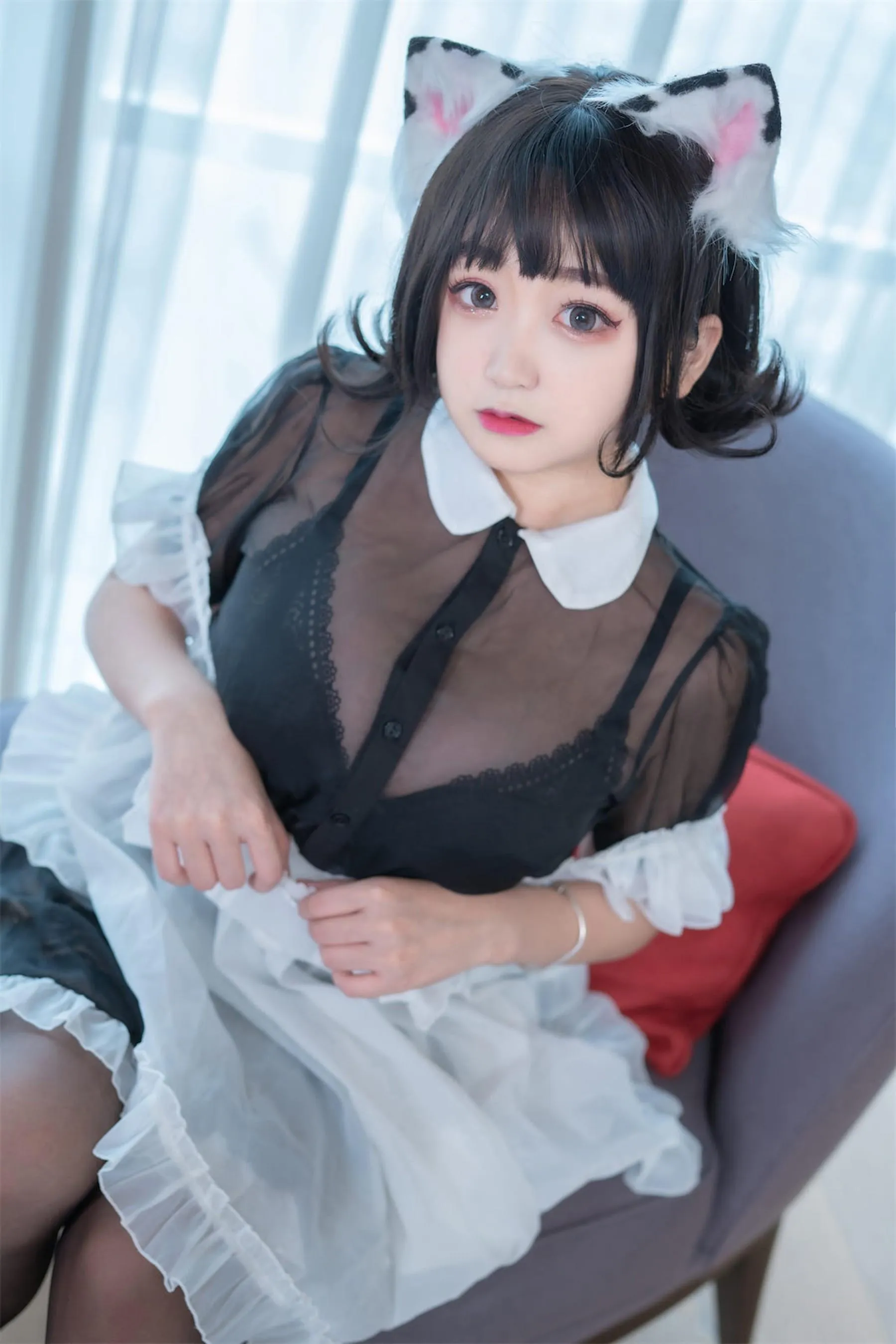 恩田直幸 – NO.38 奶牛猫女仆 [46P]插图7